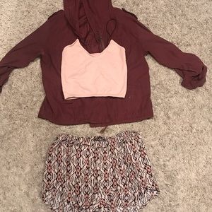 BRANDY MELVILLE CUTE N COMFY LOUNGE SET